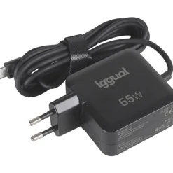 Cargador USB iggual Portátil Y Móvil Tipo C PD 65W