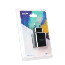 Cargador USB Tooq TQWC-PDUSBC20B USB-C 20W Negro