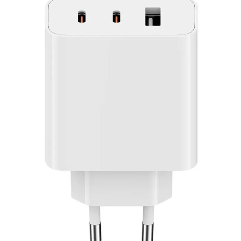 Cargador USB Xiaomi 67W 2C1A GaN 2xUSB C 1xUSB A Blanco