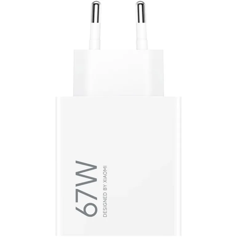 Cargador Xiaomi 67W HyperCharge Power Adapter (1xUSB-A) Blanco