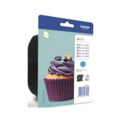 Cartucho Brother LC123CBP Cian Blister