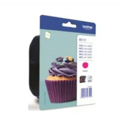 Cartucho Brother LC123MBP Magenta Blister