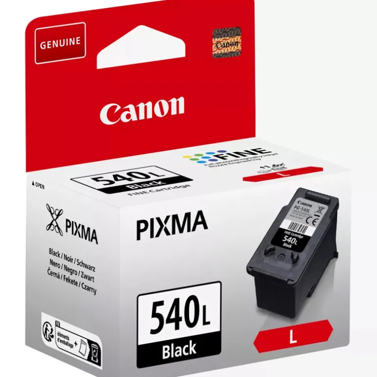Cartucho Tinta Canon PG-540L De Alto Rendimiento Negro