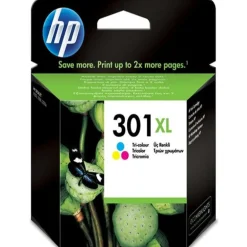 Cartucho Tinta HP CH564EE Nº301XL Tricolor