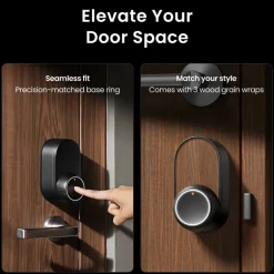 Cerradura Inteligente SwitchBot Lock Ultra TOUCH Combo Inalámbrico Negro