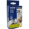 Cinta Laminada Brother TZ251 24mm Blanco/Negro 8mt