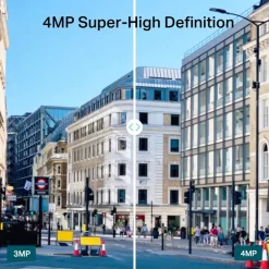 Cámara IP TP-Link VIGI C340I De Vigilancia 4MP Para Exteriores