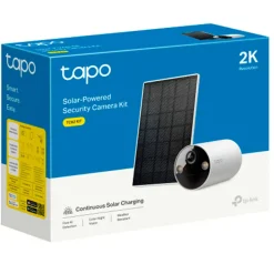 Cámara Videovigilancia TP-Link Tapo TC82 Kit 2K Wi-Fi Con Batería Recargable y Detencción IA
