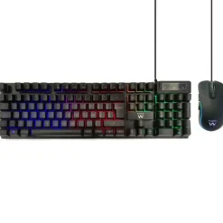 Combo Ewent PL3201 Teclado + Ratón Gaming Negro