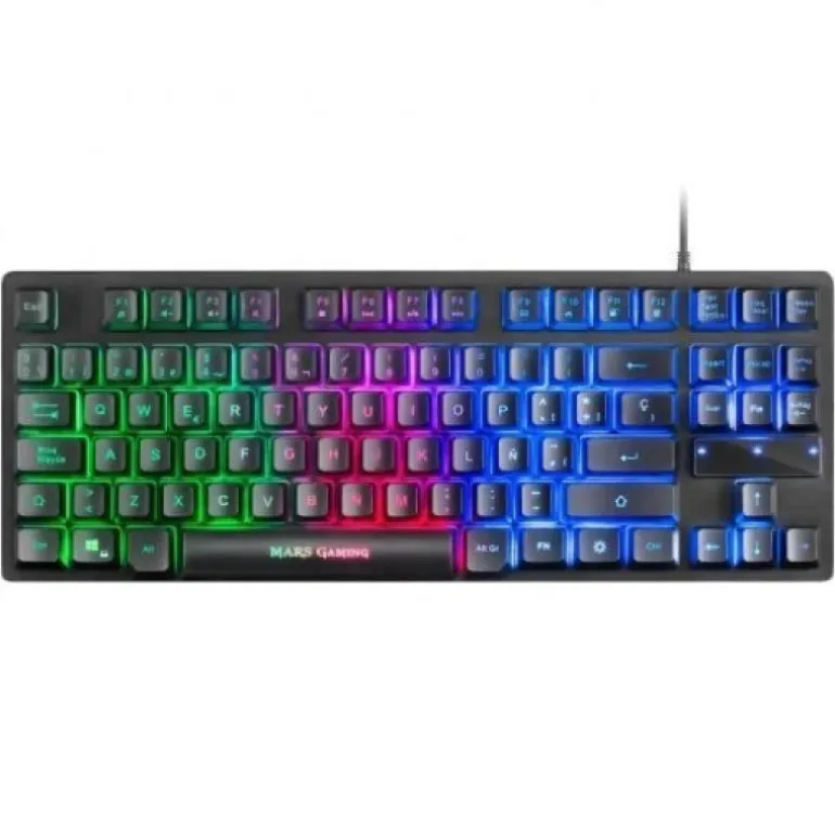 Combo Mars Gaming MCPTKLES RGB Breathing & Flow