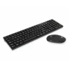 Combo Teclado/Ratón Conceptronic ORAZIO01ES Orazio Wireless Negro
