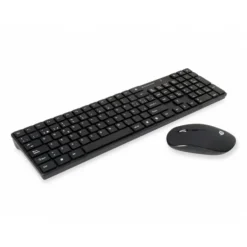 Combo Teclado/Ratón Conceptronic ORAZIO01ES Orazio Wireless Negro