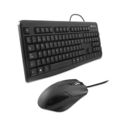 Combo Teclado/Ratón Coolbox Teclado + Ratón USB Negro