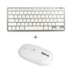 Combo Teclado/Ratón iggual Yang Wireless Blanco