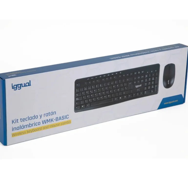 Combo Teclado/Ratón iggual WMK-BASIC Inalámbrico