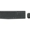 Combo Teclado/Ratón Logitech MK235 Gris