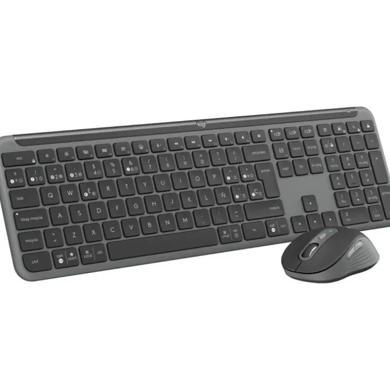 Combo Teclado/Ratón Logitech Signature Slim MK950 Negro