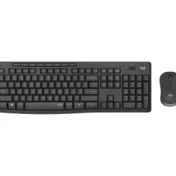 Combo Teclado/Ratón Logitech MK295 Silent Wireless Inalámbricos Negro