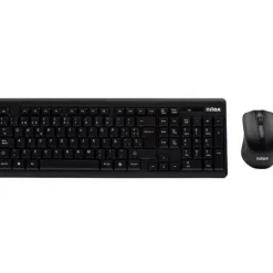 Combo Teclado/Ratón Nilox NXKMWE0001 Wireless 1000 Dpi Negro