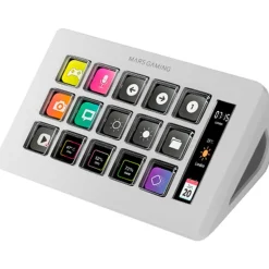 Controlador  Mars Gaming MSD-ONE Stream Deck 15 Teclas LCD Blanco