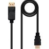 Conversor  Nanocable 10.15.4310 DP A HDMI 10m Negro