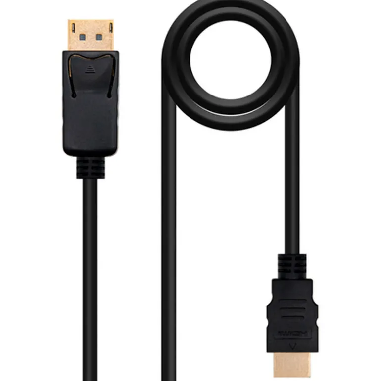 Conversor Nanocable 10.15.4310 DP A HDMI 10m Negro