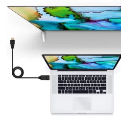 Conversor Nanocable 10.15.4310 DP A HDMI 10m Negro