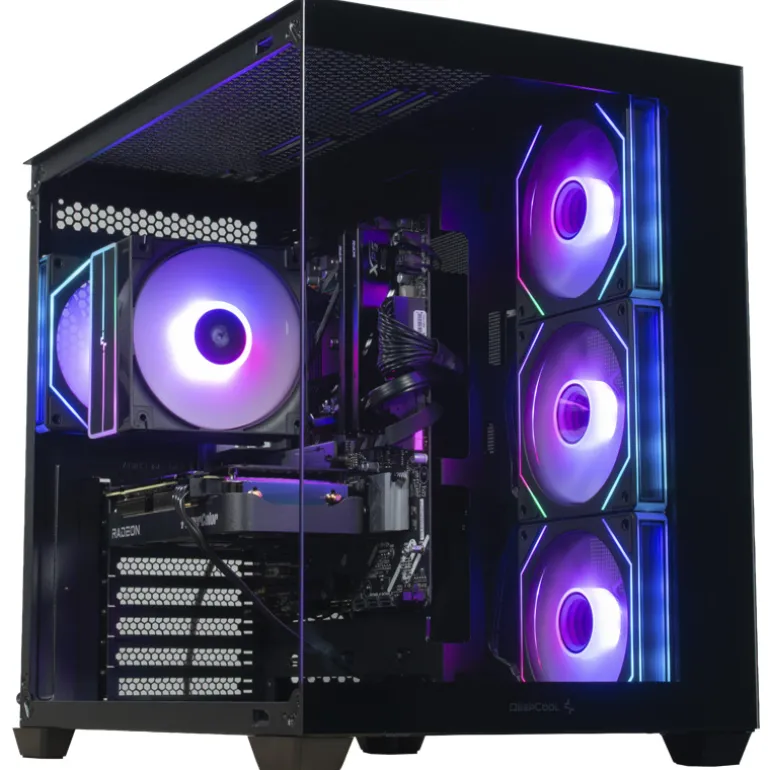 COOLPC Gamer XI Core - Ryzen 5 5500 / Radeon RX 9060 XT 16Gb / 32GB DDR4 / NVMe 1Tb / W11