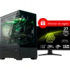 COOLPC PBMSI VI - 8700F / GeForce RTX 5070 12GB / 32GB DDR5 / SSD 1TB / W11H + 274CQF 27" 2K 180Hz