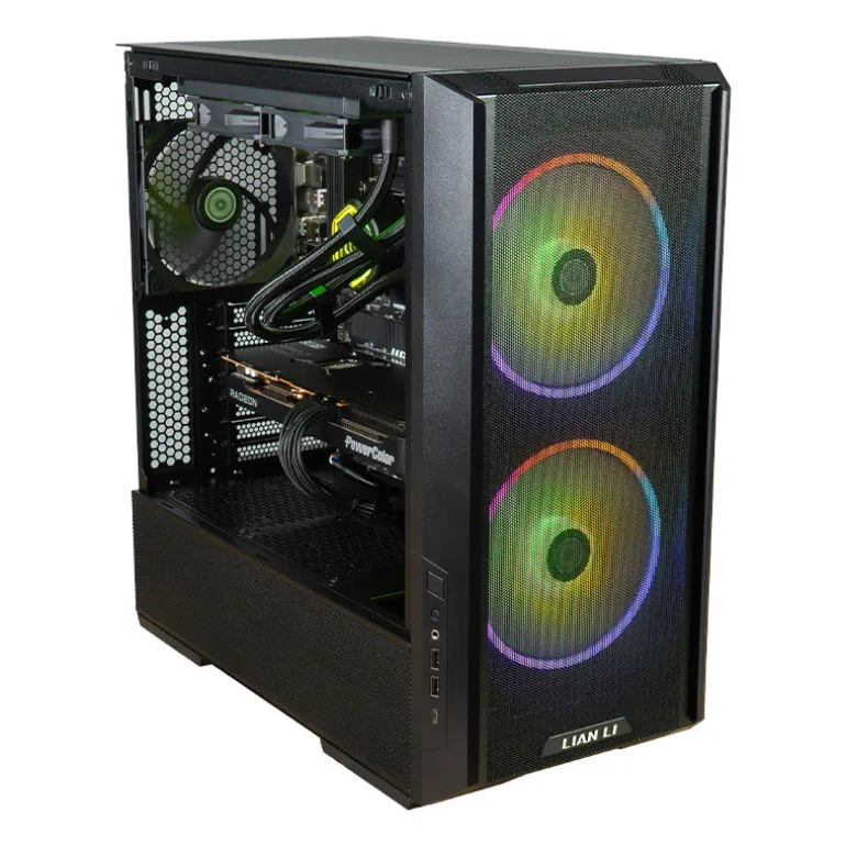 COOLPC RED IX - Ryzen 7 7800X3D / Radeon RX 9070 XT 16GB / 32GB DDR5 6000Mhz / NVMe 2TB