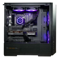 COOLPC RED IX - Ryzen 7 7800X3D / Radeon RX 9070 XT 16GB / 32GB DDR5 6000Mhz / NVMe 2TB