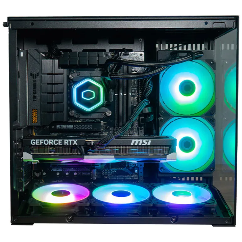 COOLPC RED XIII - Ryzen 7 7800X3D / GeForce RTX 5070 Ti 16GB / 32GB DDR5 6000Mhz / NVMe 2TB