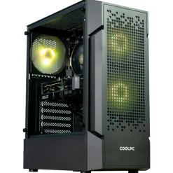 COOLPC RED XIV - Ryzen 5 5600T / Radeon RX 9060 XT 16GB / 16GB DDR4 3200Mhz / NVMe 1TB / W11P