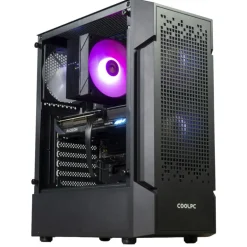 COOLPC RED XX - Ryzen 7 7600X / Radeon 9060 XT 16GB / 32GB DDR5 6000Mhz / NVMe 1TB / W11P