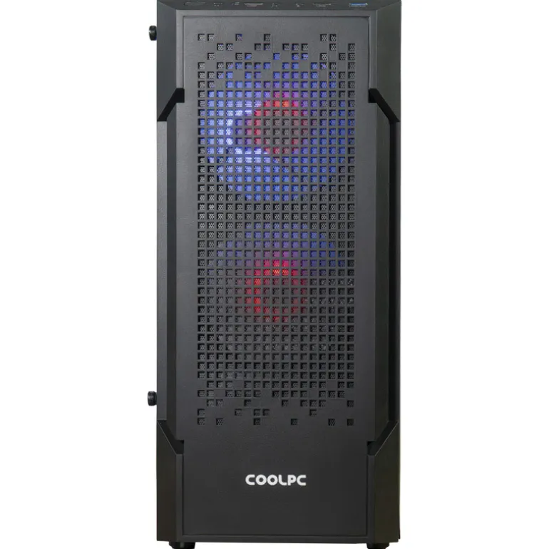 COOLPC RED XX - Ryzen 7 7600X / Radeon 9060 XT 16GB / 32GB DDR5 6000Mhz / NVMe 1TB / W11P