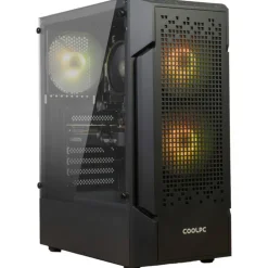 COOLPC RED XXIV - Ryzen 5 7600X / Radeon RX 9060 XT 16GB / 32GB DDR5 6000Mhz / NVMe 1TB / W11P