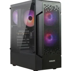 COOLPC RED XXXI - Ryzen 5 5500 / GeForce RTX 5050 6GB / 16GB DDR4 3600Mhz / NVMe 1TB