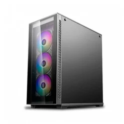 DeepCool Matrexx 70 ADD-RGB 3F Cristal Templado / Negro - Caja/Torre
