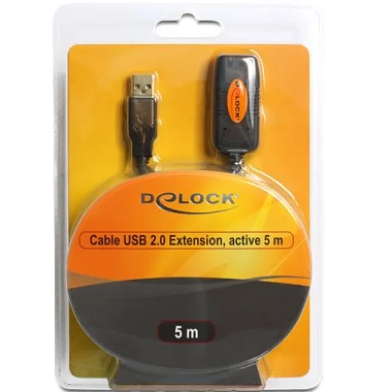 Delock USB 2.0 5 metros - Cable Prolongador