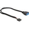 Delock USB 2.0 Hembra/USB 3.0 Macho - Cable USB