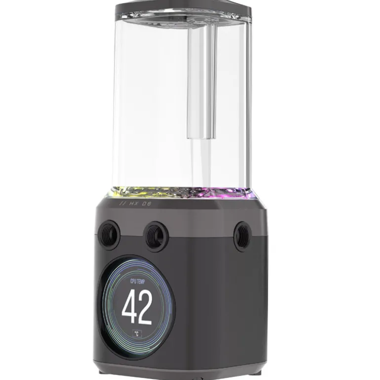 Depósito/Bomba Corsair iCUE LINK XD6 Elite LCD RGB Negro