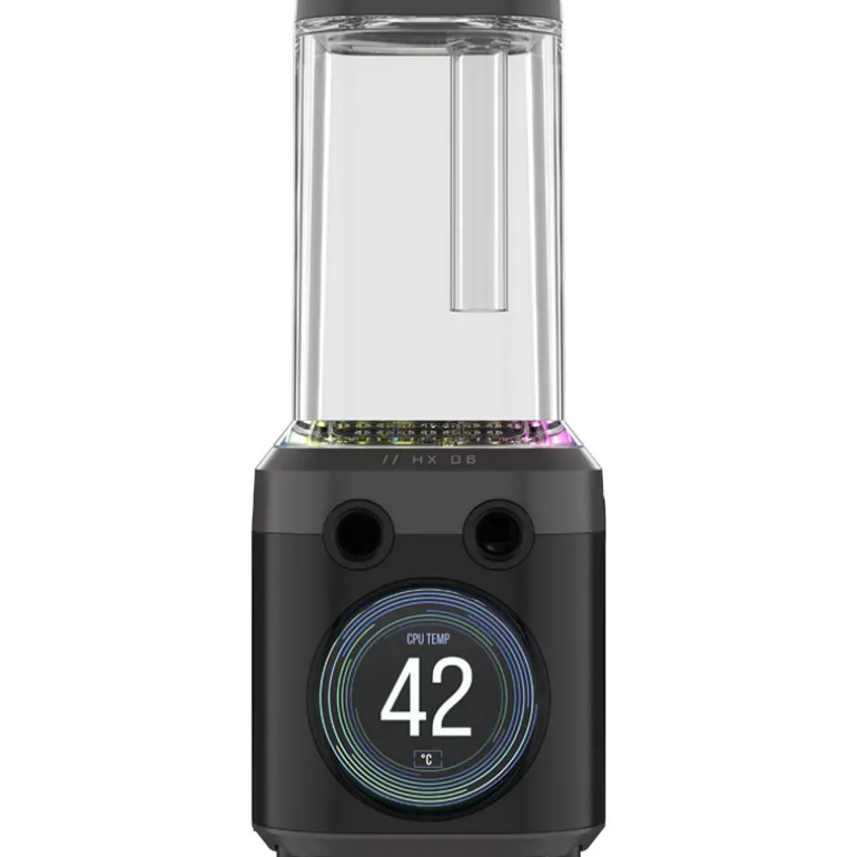 Depósito/Bomba Corsair iCUE LINK XD6 Elite LCD RGB Negro