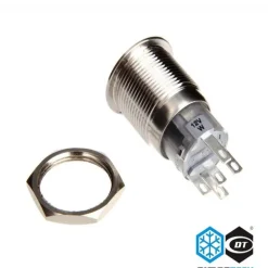 DimasTech 19mm LED Amaillo - Pulsador