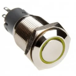 DimasTech PD010 Amarillo 16mm - Pulsador