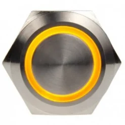 DimasTech PD018 Amarillo 19mm - Pulsador