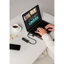 Disco Duro Externo Biwin PD2000 SSD 2TB USB 3.2 Negro Aluminio