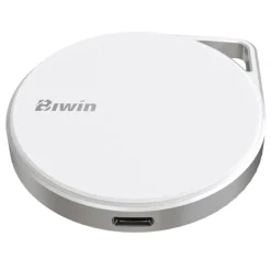 Disco Duro Externo Biwin Amber PM2000 SSD 1TB USB 3.2 Blanco