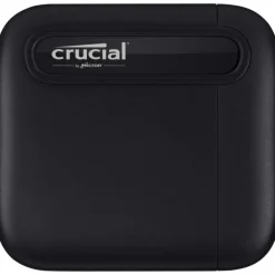 Disco Duro Externo Crucial X6 SSD 2TB 2.5" USB 3.1 Negro
