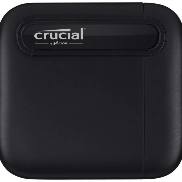 Disco Duro Externo Crucial X6 SSD 2TB 2.5" USB 3.1 Negro