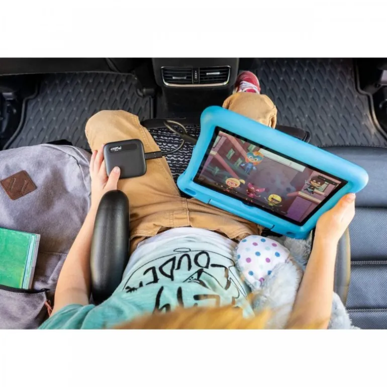 Disco Duro Externo Crucial X6 SSD 2TB 2.5" USB 3.1 Negro